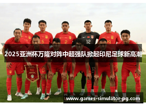 2025亚洲杯万隆对阵中超强队掀起印尼足球新高潮